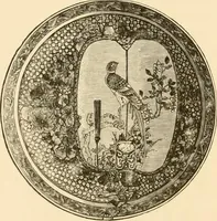 An illustration from Pottery and porcelain of all times and nations : with tables of factory and artists' marks for the use of collectors (1878)