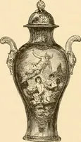 An illustration from Pottery and porcelain of all times and nations : with tables of factory and artists' marks for the use of collectors (1878)