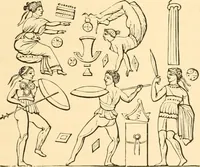 An illustration from Pottery and porcelain of all times and nations : with tables of factory and artists' marks for the use of collectors (1878)