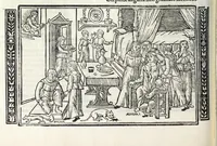 Picture 19 of 33 from P. Ouidii Metamorphosis : cum luculentissimis Raphaelis Regij enarrationibus : quibus cũ alia q̃da[m] ascripta sunt : q̃ in exemplarib[us] antea impressis nom inueniuntur : tum eorum apologia : q̃ fuerant a quibusdam reprehensa (1517), leaf 210