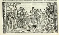 Picture 4 of 33 from P. Ouidii Metamorphosis : cum luculentissimis Raphaelis Regij enarrationibus : quibus cũ alia q̃da[m] ascripta sunt : q̃ in exemplarib[us] antea impressis nom inueniuntur : tum eorum apologia : q̃ fuerant a quibusdam reprehensa (1517), leaf 61