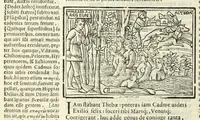 An illustration from P. Ouidij Nasonis Metamorphoseon libri XV (1565)