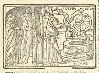 An illustration from P. Ouidij Nasonis Metamorphoseon libri XV (1565)