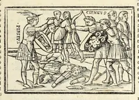 An illustration from P. Ouidij Nasonis Metamorphoseon libri XV (1565)