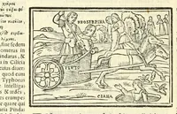 An illustration from P. Ouidij Nasonis Metamorphoseon libri XV (1565)