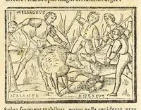 An illustration from P. Ouidij Nasonis Metamorphoseon libri XV (1565)