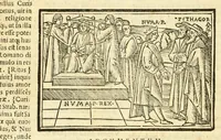An illustration from P. Ouidij Nasonis Metamorphoseon libri XV (1565)