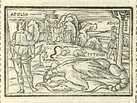 Picture 10 of 63 from P. Ouidij Nasonis Metamorphoseon libri XV (1565), leaf 56