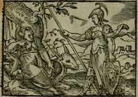 An illustration from Povrtraits divers (1557)