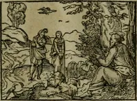 An illustration from Povrtraits divers (1557)