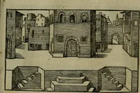 An illustration from Povrtraits divers (1557)