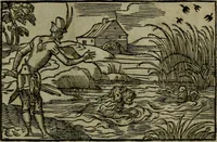 An illustration from Povrtraits divers (1557)