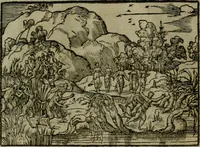 An illustration from Povrtraits divers (1557)