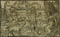 An illustration from Povrtraits divers (1557)