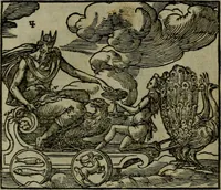 An illustration from Povrtraits divers (1557)