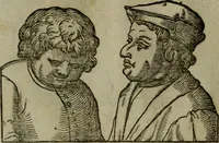 An illustration from Povrtraits divers (1557)
