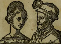 An illustration from Povrtraits divers (1557)