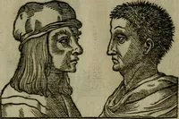 An illustration from Povrtraits divers (1557)
