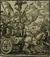 An illustration from Povrtraits divers (1557)
