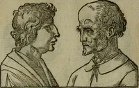 An illustration from Povrtraits divers (1557)