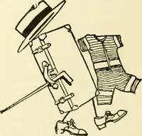 An illustration from Powell's practical advertiser : a practical work for advertising writers and business men, with instruction on planning, preparing, placing and managing modern publicity (1905)