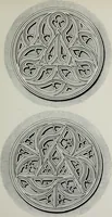 Picture 89 of 124 from The power of form applied to geometric tracery : one hundred designs and their foundations resulting from one diagram (1851), leaf 100
