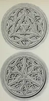 Picture 112 of 124 from The power of form applied to geometric tracery : one hundred designs and their foundations resulting from one diagram (1851), leaf 120