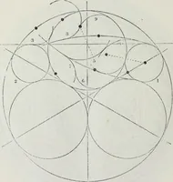 An illustration from The power of form applied to geometric tracery : one hundred designs and their foundations resulting from one diagram (1851)
