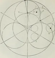An illustration from The power of form applied to geometric tracery : one hundred designs and their foundations resulting from one diagram (1851)