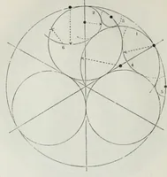 An illustration from The power of form applied to geometric tracery : one hundred designs and their foundations resulting from one diagram (1851)