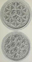An illustration from The power of form applied to geometric tracery : one hundred designs and their foundations resulting from one diagram (1851)