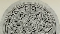 An illustration from The power of form applied to geometric tracery : one hundred designs and their foundations resulting from one diagram (1851)