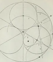 An illustration from The power of form applied to geometric tracery : one hundred designs and their foundations resulting from one diagram (1851)
