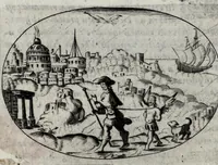 An illustration from P. P. Ioan Vincartii gallobelgæ insulani e Societate Iesv Sacrarvm heroidvm epistolæ (1673)
