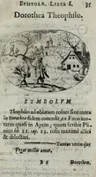 An illustration from P. P. Ioan Vincartii gallobelgæ insulani e Societate Iesv Sacrarvm heroidvm epistolæ (1673)