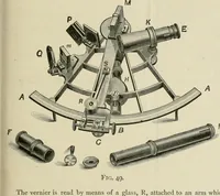 An illustration from The American practical navigator : being an epitome of navigation and nautical astronomy (1888)