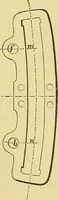 An illustration from The practical application of the slide valve and link motion to stationary, portable, locomotive, and marine engines : with new and simple methods for proportioning the parts (1897)