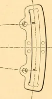 An illustration from The practical application of the slide valve and link motion to stationary, portable, locomotive, and marine engines : with new and simple methods for proportioning the parts (1870)