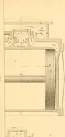 An illustration from The practical application of the slide valve and link motion to stationary, portable, locomotive, and marine engines : with new and simple methods for proportioning the parts (1870)