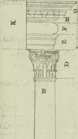 An illustration from Practical architecture, or, A sure guide to the true working according to the rules of that science : representing the five orders, with their several doors & windows, taken from Inigo Jones & other celebrated architects : to each plate tables containing the exact proportions of the several parts are likewise fitted : very usefull to all true lovers of architecture but particularly so to those who are engaged in ye noble art of building (1724)
