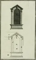 An illustration from Practical architecture, or, A sure guide to the true working according to the rules of that science : representing the five orders, with their several doors & windows, taken from Inigo Jones & other celebrated architects : to each plate tables containing the exact proportions of the several parts are likewise fitted : very usefull to all true lovers of architecture but particularly so to those who are engaged in ye noble art of building (1724)