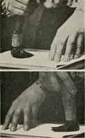 Picture 15 of 61 from Practical bookbinding : a text-book intended for those who take up the art of bookbinding, and designed to give sufficient help to enable handy persons to bind their books and periodicals (1908), leaf 36