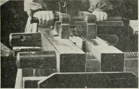 An illustration from Practical bookbinding : a text-book intended for those who take up the art of bookbinding, and designed to give sufficient help to enable handy persons to bind their books and periodicals (1908)