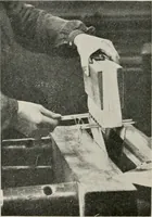 An illustration from Practical bookbinding : a text-book intended for those who take up the art of bookbinding, and designed to give sufficient help to enable handy persons to bind their books and periodicals (1908)