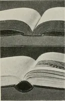 An illustration from Practical bookbinding : a text-book intended for those who take up the art of bookbinding, and designed to give sufficient help to enable handy persons to bind their books and periodicals (1908)