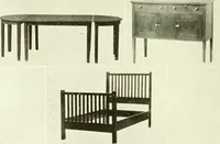 An illustration from The practical book of furnishing the small house and apartment (1922)