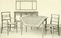 An illustration from The practical book of furnishing the small house and apartment (1922)