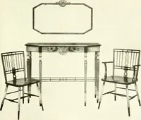 An illustration from The practical book of furnishing the small house and apartment (1922)