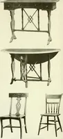 An illustration from The practical book of furnishing the small house and apartment (1922)