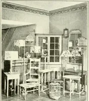 An illustration from The practical book of furnishing the small house and apartment (1922)